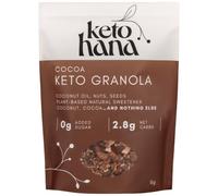 Keto Hana Cocoa Keto Granola, Low Carb, Gluten Free, 2.8g Net Carbs, 1kg