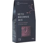 Keto Hana, Healthy Keto Diet Brownie Baking Mix Without Any Refined Sugars or Flour - Only 2.7g Net Carbs Per Serving