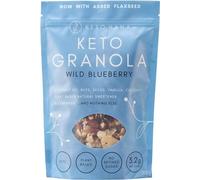 Keto Hana Wild Blueberry Keto Granola Keto Diet Vegan Grain Free Dairy Free Plant Based No Refined Sugars Gluten Free 2.3g Net Carbs Breakfast Cereal - 300gr/0.6lbs
