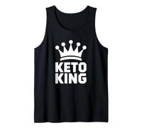 Keto King - Funny Low-Carb Keto Diet Tank Top