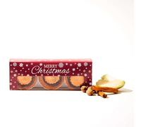 Keto Mince Pies - No Guilt Bakes - Gluten Free & Keto Friendly - No Added Sugars, Healthy Snack, Tea Time, Diabetic and Metabolic Friendly - British Christmas, 6 per pack.