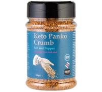 Keto Panko Rind Crumb 150g Pot - Available in Multiple Flavours - Keto, Gluten & Allergen Free, Low Carb, High Protein - Handmade in Britain with Family Recipe (Salt & Pepper)
