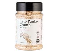 Keto Panko Rind Crumb 150g Pot - Available in Multiple Flavours - Keto, Gluten & Allergen Free, Low Carb, High Protein - Handmade in Britain with Family Recipe (Classic Sea Salt)