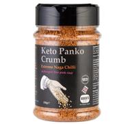 Keto Panko Rind Crumb 150g Pot - Available in Multiple Flavours - Keto, Gluten & Allergen Free, Low Carb, High Protein - Handmade in Britain with Family Recipe (Extreme Naga Chilli)