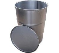 Keto Plastics 205 LITRE/45 GALLON STEEL DRUM/BARREL/CONTAINER FOR BBQ SMOKER
