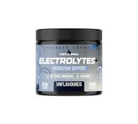Keto-Pro Keto Electrolytes 250g - 50 Servings | Electrolyte Powder & Salts with 66 Trace Minerals | Supports Your Fasting, Health & Fitness Goals | Unflavoured