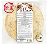 Keto protein wraps Line@ - 0,3g Sugars, 8,8g Protein per wrap - (4 x 40g Wraps) - Tortillas keto snack, high protein, low calories