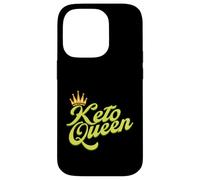 Keto Queen Crown Ketogenic Diet Lifestyle Case for iPhone 14 Pro