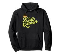Keto Queen Crown Ketogenic Diet Lifestyle Pullover Hoodie