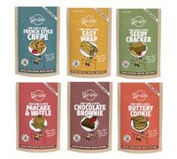 Keto Value Baking Bundle 6 Sugar-Free,Low-Carb Mixes. Brownies, Pancakes, Cookies, Wraps, Crêpes & Crackers.Made with Almond Flour Gluten-Free,Vegan,Paleo & Anti-Inflammatory.