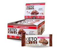 Keto Wise Fat Bombs - Crispy Caramels - 16 Packs 32g Each