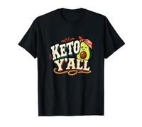 Keto Y'all Funny Keto Diet Humor Texas Texan T-Shirt