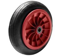 Ketobarrow 12" Solid Wheel Rubber Tyre Puncture Proof Wheelbarrow Sack Truck Cart Heavy Duty Wheel With Half Inch (12mm) Axle Bore