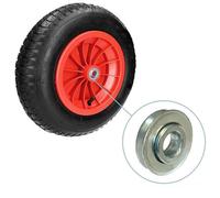 Ketobarrow 14" Wheelbarrow Wheel Pneumatic Tyre Innertube 3.50-8 With 12mm Roller Bearings