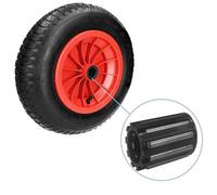 Ketobarrow 14" Wheelbarrow Wheel Pneumatic Tyre Innertube 3.50-8 With 20mm Needle Bearings