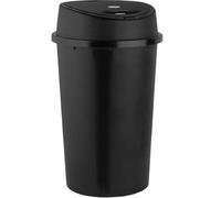 KetoBarrow 50L Touch Top Bin plastic kitchen bin recycling bin press top waste trash - Black