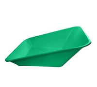 KetoBarrow 85L Wheelbarrow Body Pan - Green - Replacement Wheelbarrow Tray - Plastic - Universal Fit