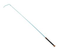 KetoBarrow Equestrian Crop Soft Grip Handle Horse Crop 65cm Light Blue