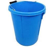 Ketobarrow Plasterers Bucket Blue For Mixing Building Plaster And Holding Water - 25 Litre Plastic Heavy Duty