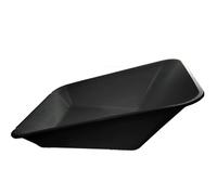 Ketobarrow Replacement Wheelbarrow Body Tray - Universal Barrow Pan - 85L - Black