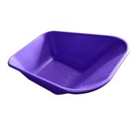 KetoBarrow Wheelbarrow Tray Replacement Wheelbarrow Body Pan - 110L Capacity - Undrilled - Universal Fit - Barrow Body (Purple), KB-WHEELBARROW-BODY-P-110L