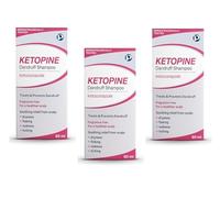 Ketoconazole 2% Medicated Shampoo - Anti-Fungal Anti-Dandruff Shampoo for Itchy, Flaky Scalp, 60ml