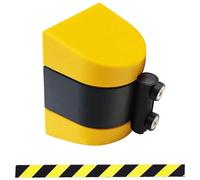 Ketogauu Magnetic Retractable Belt Barrier, Queue Barrier Belt with Magnetic Adsorption, 10M Safety Cordon Barrier