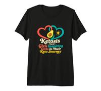 Ketogenic Diet Low Carb Women Support Premium T-Shirt