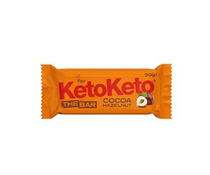 KetoKeto Chocolate Hazelnut Keto Biscuit Bar, 50 g