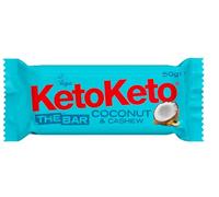 KetoKeto Coconut Cashew Keto Biscuit Bar, 50 g