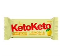 KetoKeto Lemon Poppy Seed Bar 50g