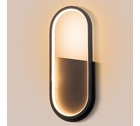 Ketom Wall Light, 18W Warm White 3000K Night Light Fixture, 900LM LED Indoor Wall Sconce Light for Bedroom Beside/Living Room/Lounge/Stairs