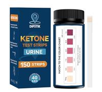 Ketone Test Strips, 150 Strips Keto Strips Urine Test for Ketosis Home Quick and Reliable Results