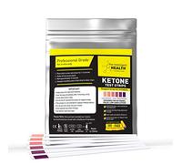Ketone Test Strips - Keto Urine Test Sticks - 125 Strips Pack - Ketosis Measuring Strips Kit - Suitable for Ketogenic, Paleo, Low Carbs, Diabetics & Atkins by The Intelligent Health (Pack of 2)