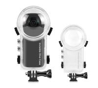 KETOPKIN Invisible Dive Case for Insta360 X4,Underwater 50M/164FT Waterproof Diving Housing Cover Protective Shell for Insta360 X4 Housings with Bracket Action Camera Accessories