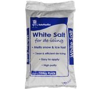 KetoPlastics 10Kg White De-Icing Salt Grit For Clearing Ice And Snow From Driveway Path Pavement Patio