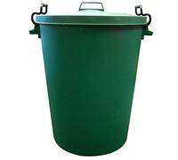 KetoPlastics 110 Litre Green Bin/Refuse Bin With Lockable Lid (Made In The U.K)