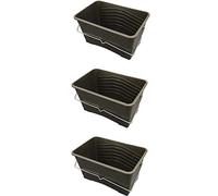 KetoPlastics 15L Paint Scuttle - Large Decorators Roller Bucket paint Kettle black, paint tray (3)