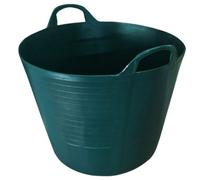 KetoPlastics 42L Garden Home Flexible Tub Container Bucket Flextub - Made In The Uk 42 Litre (Green