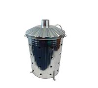 KetoPlastics 90 Litre Dustbin Incinerator - HOLES ALL THE WAY UP