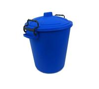 KetoPlastics Coloured 50L Litre Heavy Duty Waste Bin/Rubbish Recycle (Blue)