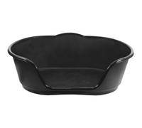 KetoPlastics Extra Large Dog Bed Plastic Basket - Black