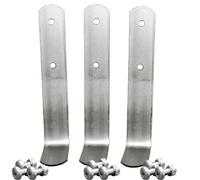 KetoPlastics Incinerator Bin Burner Legs Feet Replacement For 15L 30L 60L & 90L Galvanised Fire Bin