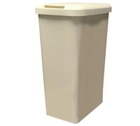 KetoPlastics Kitchen Bin Touch And Lift Rectangle Swing Bin As A Kitchen Waste Rubbish Recycle Bin 45L - Cream