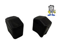 KetoPlastics LADDER FEET - Pack of 6, 30mm x 20mm, Black Rubber