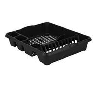 KetoPlastics Large Dish Drainer Plate Draining Board Kitchen Sink - Dark Grey