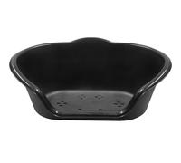 KetoPlastics Large Dog Bed Plastic Pet Bed Ideal as Dog Bed Cat Basket Heavy Duty Made In U.K - Black