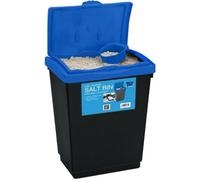 KetoPlastics Large Rock Salt Grit Storage Bin With Scoop Salt Bin - 47L