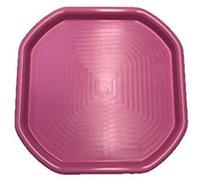 KetoPlastics Large/Small Pink Plastic Mixing Tray Sand Water Play Children Builder Equipment (Small)