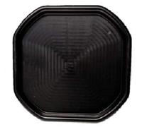 KetoPlastics MINI COMPACT Black Plastic Builders Building Material Mixing Tray Spot for Cement Mortar Sand Plastering MIXING TRAY